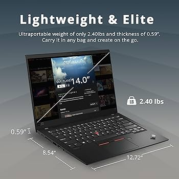 Lenovo - 人気‼️ThinkpadX1Carbon☘最高峰i7☘メモ16GB☘️ノートパソコン ThinkPad X1 Carbon Gen 11 | スリムで軽量、ハイパフォーマンス