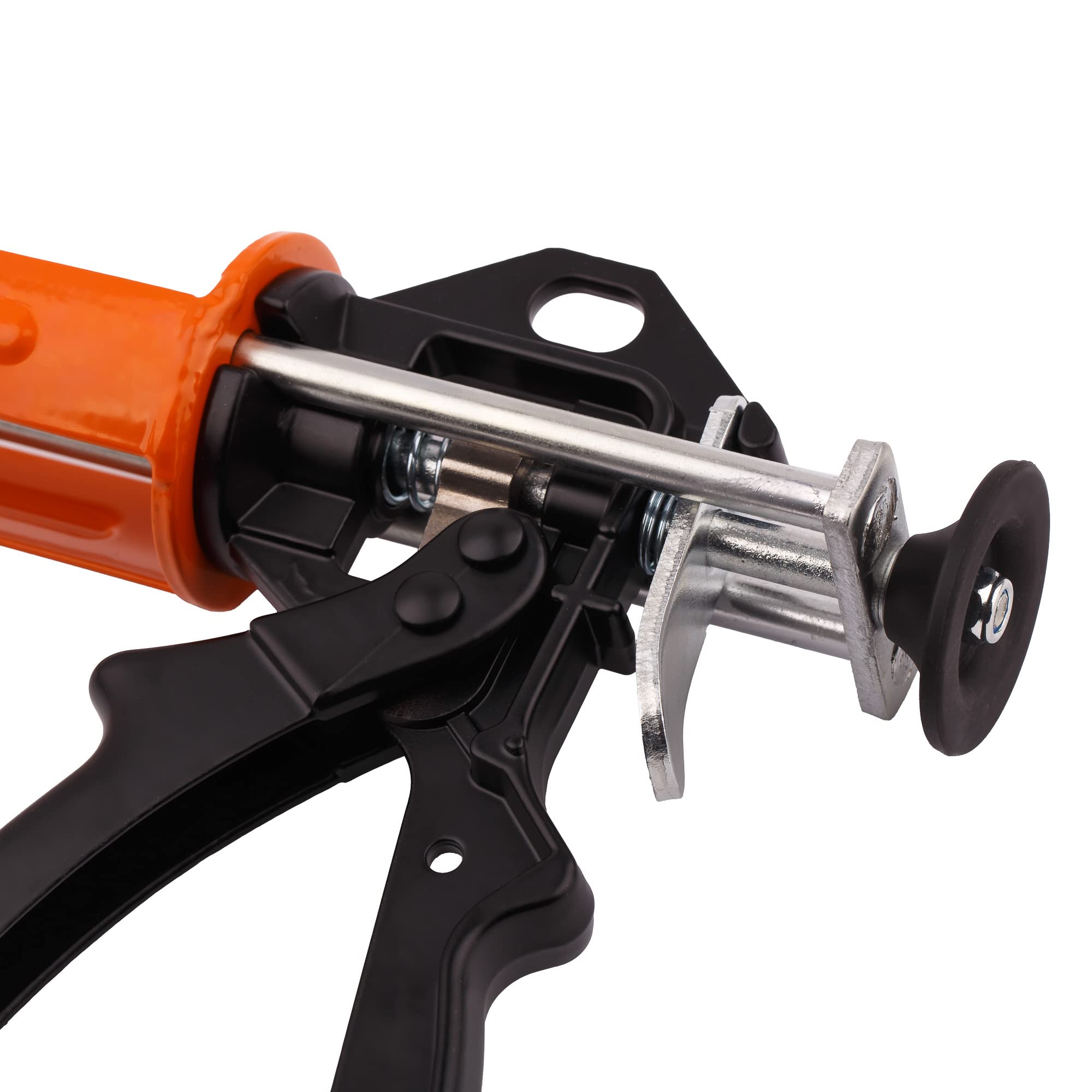 Mivos Pressa per cartucce rinforzata per la lavorazione di tutte le cartucce di tenuta e colla da 310 ml – Pistone a tre barre – Pistola a cartuccia con rapporto di spinta 20:1
