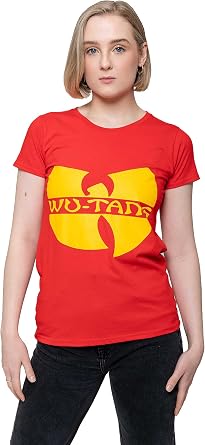 Wu-Tang Clan T Shirt Band Logo Official Womens Junior Fit