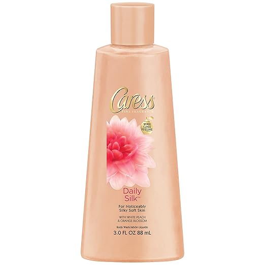 Caress Fine Fragrance Daily Silk Body Wash TRIAL SIZE 3OZ