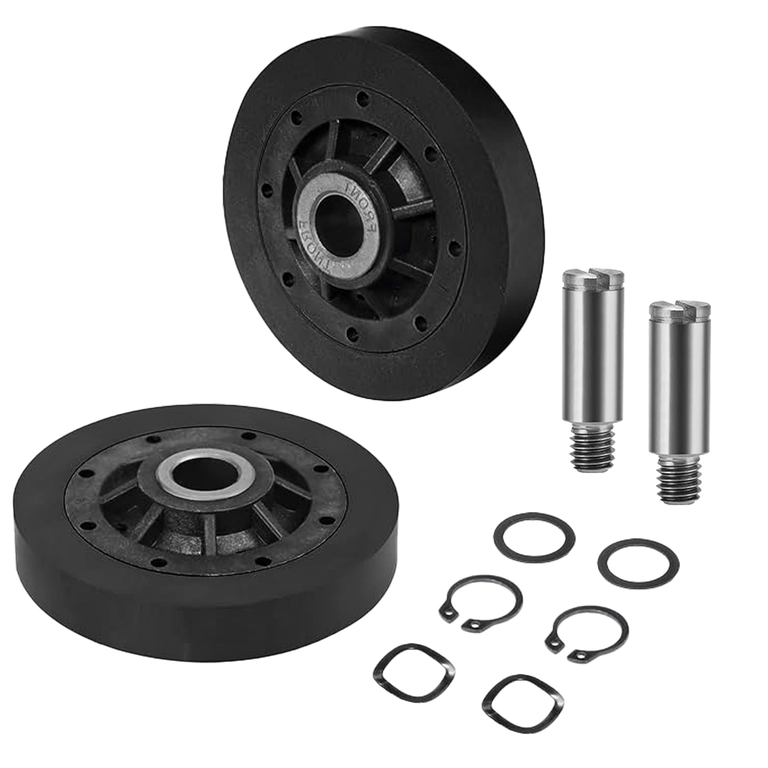 Vnaparts Rb170002 For Speed Queen Dryer Parts, Dryer Drum Support Rollers, Dryer Roller Kit For Some Alliance Speed Queen Dryers, Speed Queen 510708 Pd00042561 3447593 Ap5186795 Ps12220620