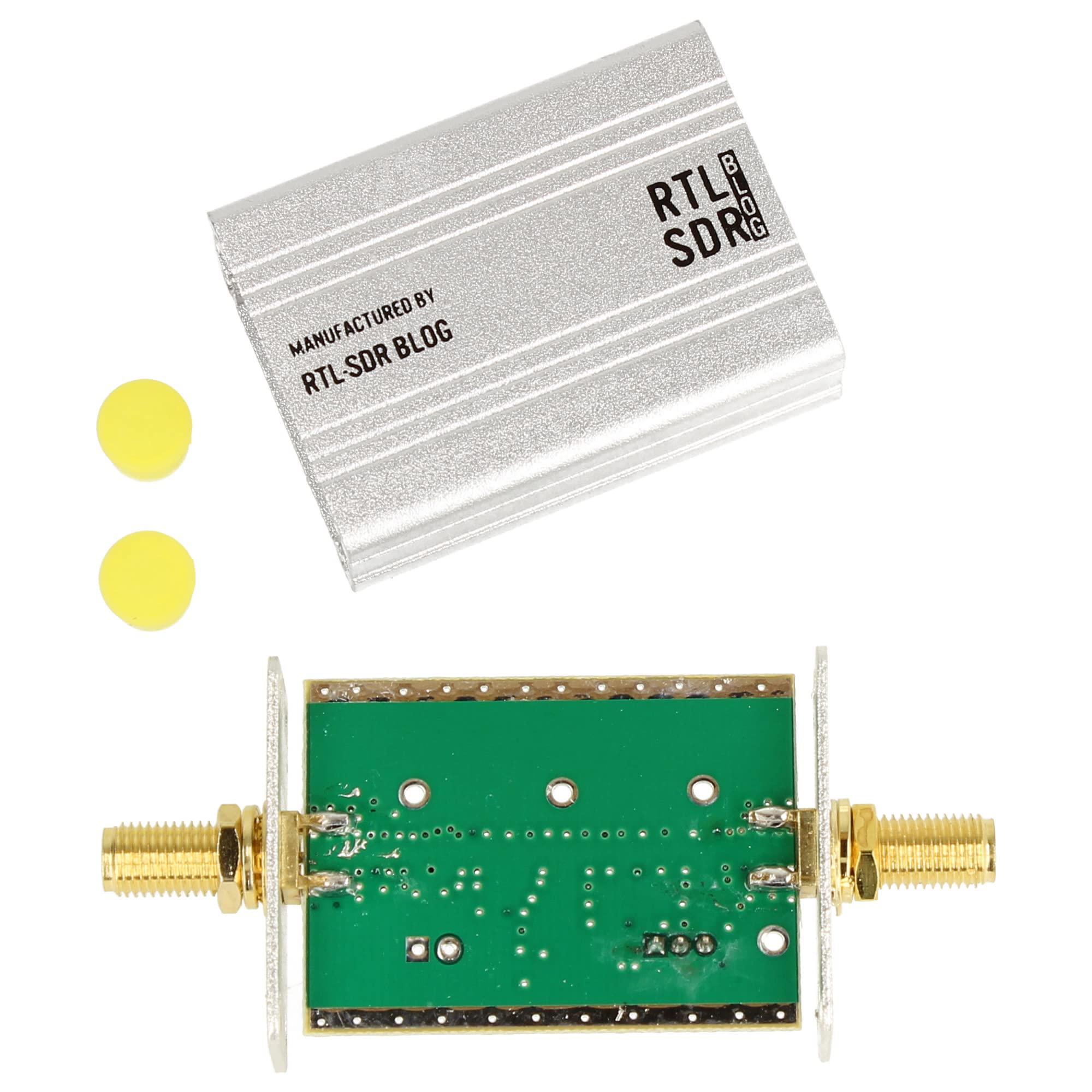 RTL-SDR Blog LNA Wideband Low Noise Amplificateur Bias Tee Powered + adaptateur
