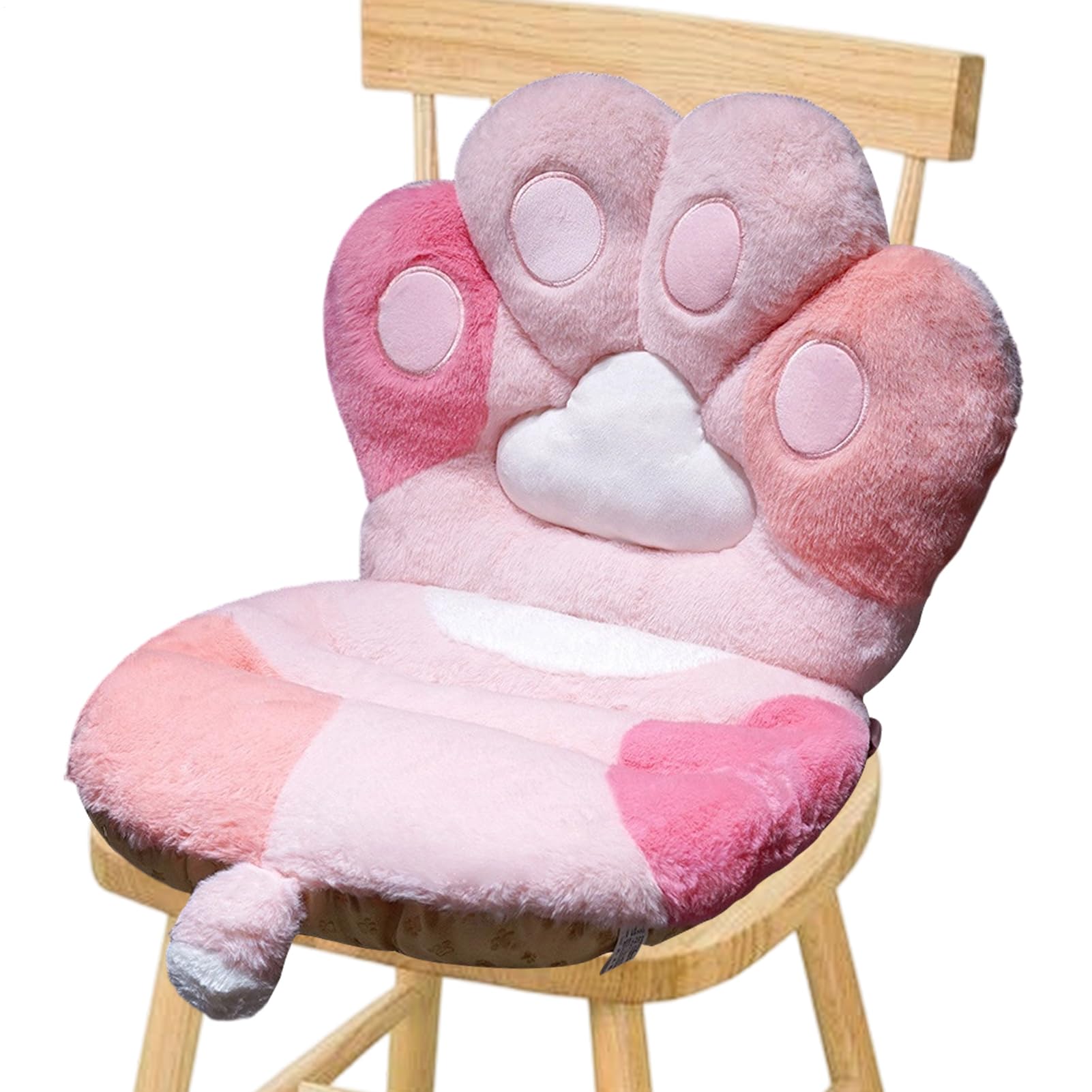 Cojín de pata de gato grande para oficina dormitorio viaje y silla de ruedas