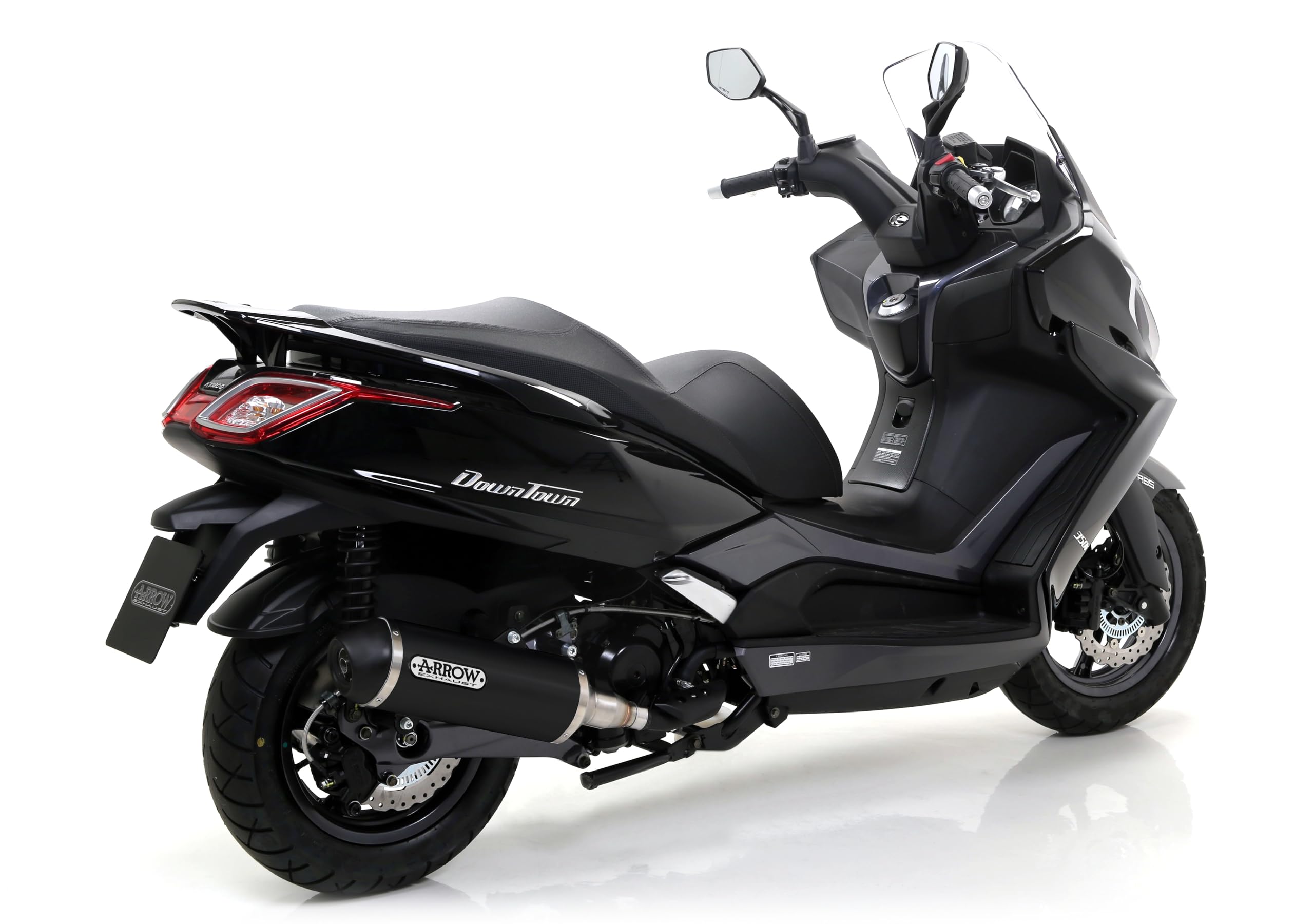ARROW MARMITTA OMOLOGATA URBAN ALLUMINIO DARK KYMCO DOWNTOWN 350 '16/19 RIC.ARROW