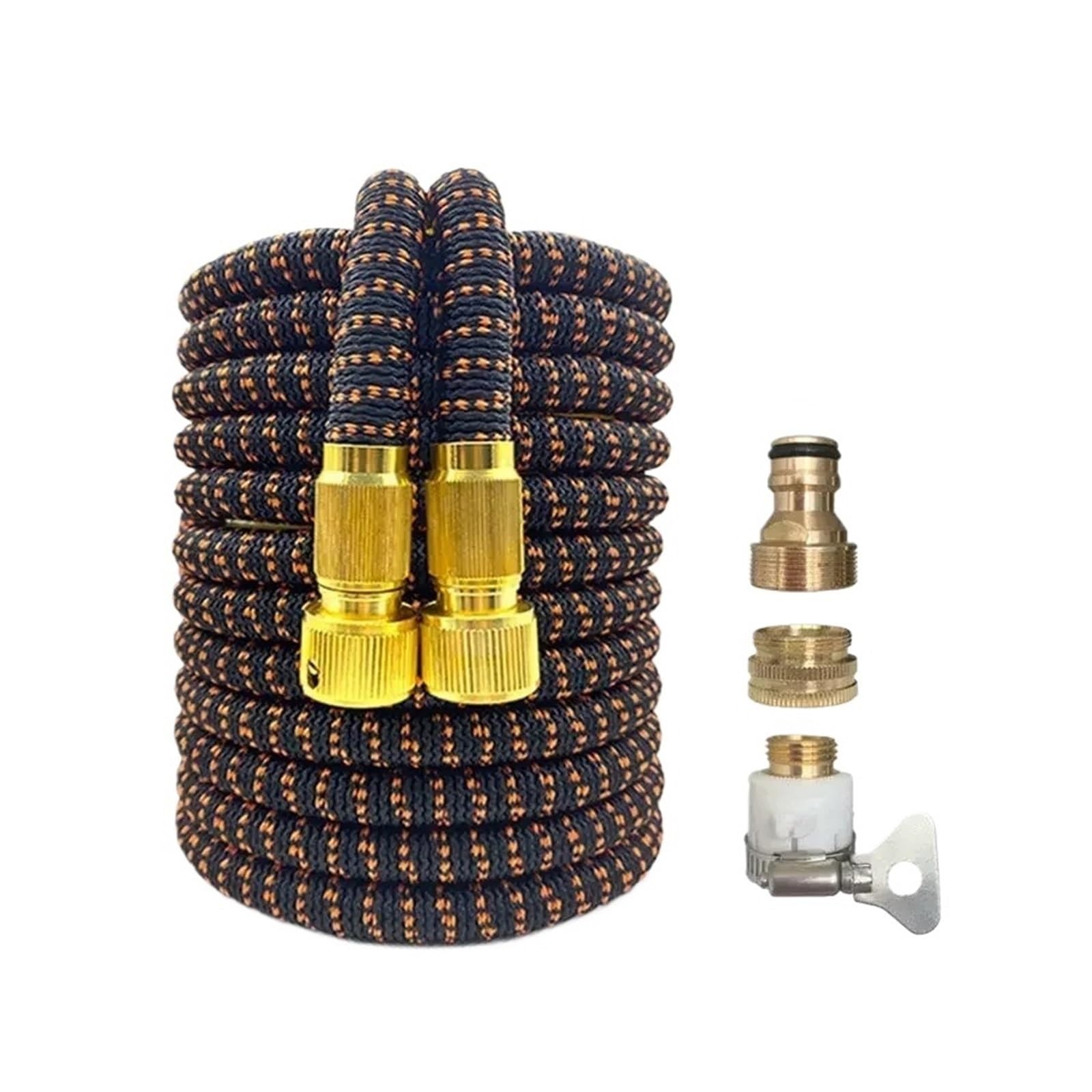 manguera de jardín, tubería de agua de manguera de Carrete de manguera de jardín engrosado mágico, tubería de agua for riego de jardines y granjas, manguera telescópica de alta presión, tubería de agu