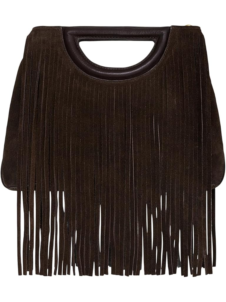 Pink Rebecca Minkoff Fringe Handheld Xbody
