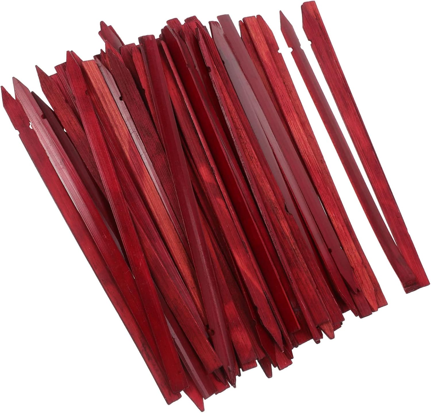 ERINGOGO 100Pcs Blank Divination Sticks for Fortune Telling Feng Shui Prop for Divination Games and Rituals Unmarked Sticks for Spiritual Practices