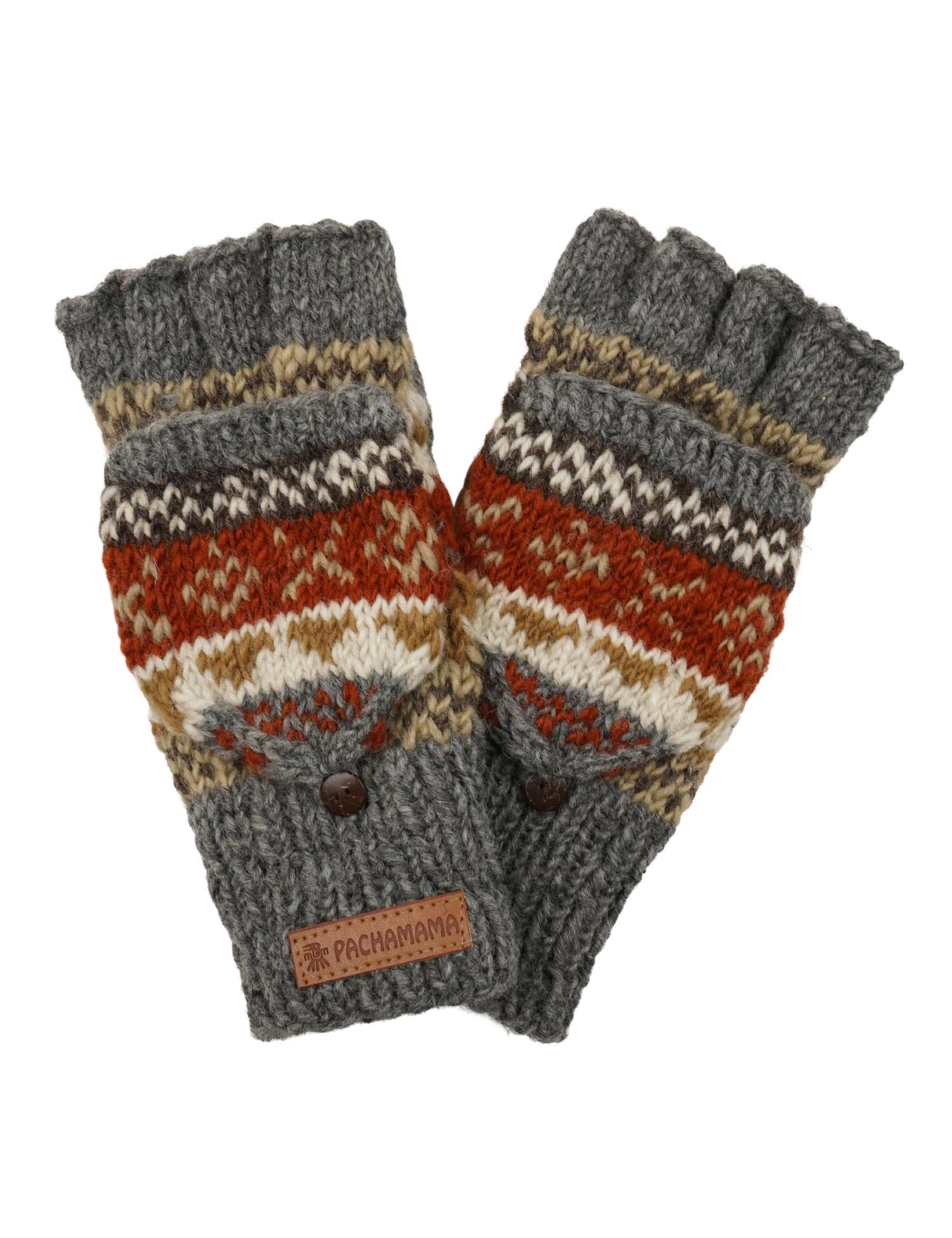 Handschoenen zonder vingers van gerecyclede wol | Sophie Stone