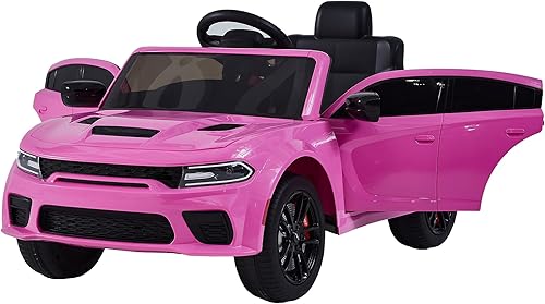 Miniatura 2 de Auto de paseo para niños de 12 V con control remoto para padres, potente motor de 2 x 390 W, pedal de pie, 3 velocidades, USB, MP3, luces LED,