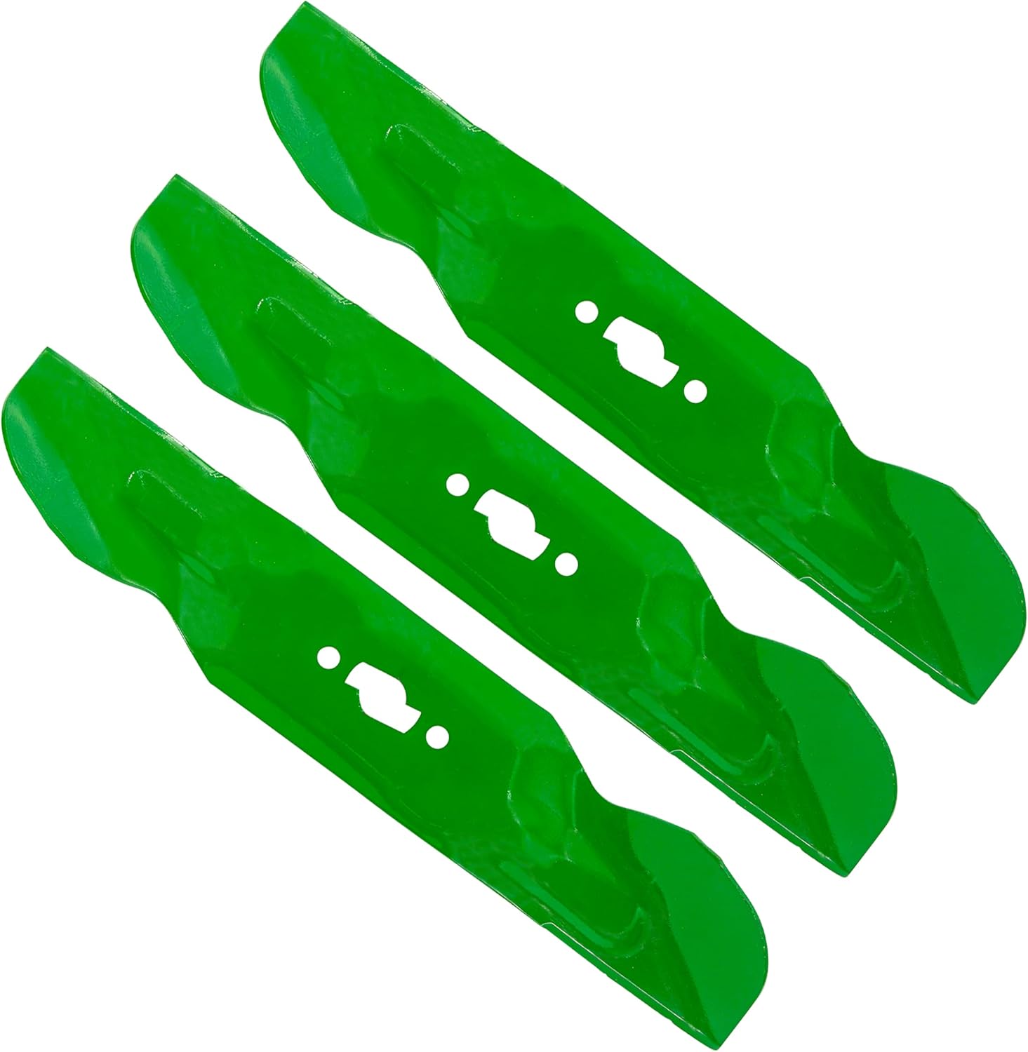 Caltric 54in Deck Spindle High Lift Blades Compatible with Cub Cadet XT2 XT2-GX / XT2-SLX Ultima 54 / ZT1-54 XT1-GT XT1-ST XT1 Enduro / ZT1 ZT1-54 ZT2 ZT2-54 Ultima