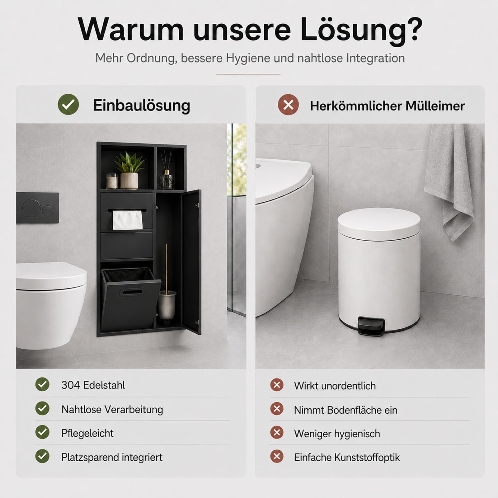 Unterputz Toilettenpapierhalter, Unterputz Wc Modul