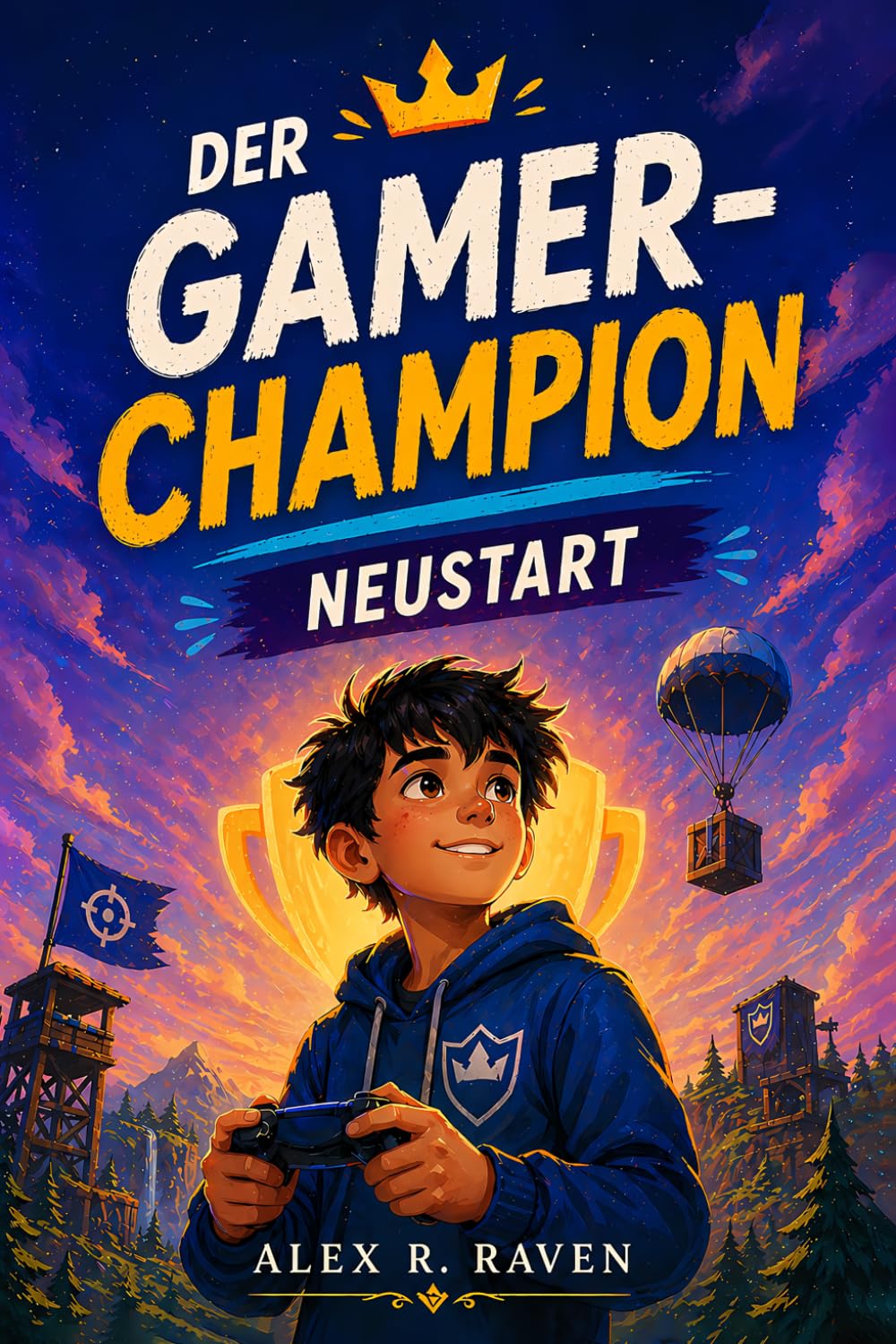 Der Gamer-Champion _ Neustart: Ein inspirierender Gaming-Roman über Freundschaft, Familie und persönliches Wachstum | Kinderroman für Jungen und Mädchen von 8 bis 12 Jahren