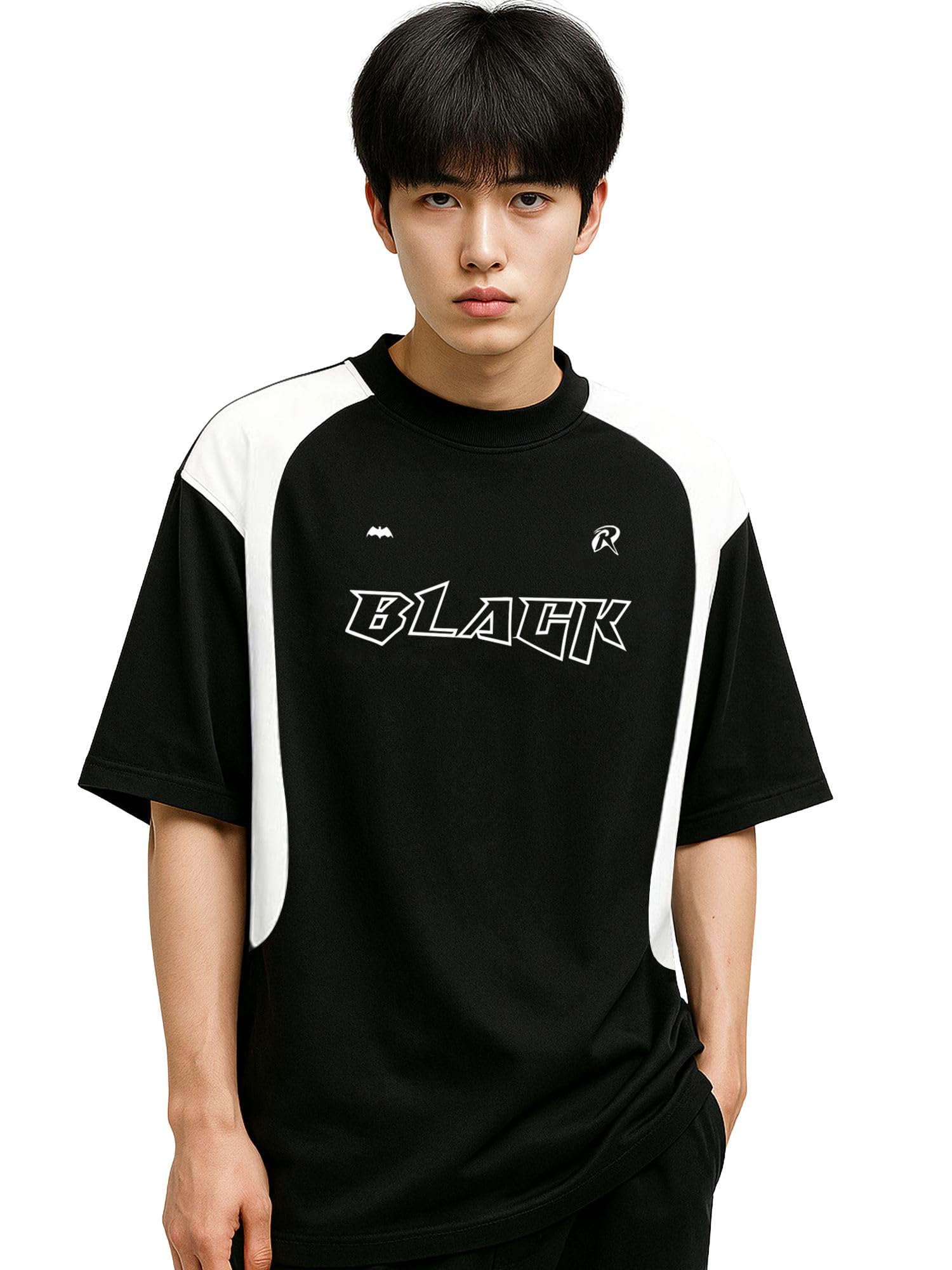 jump cuts ||Mens|| ColorBock|| Round Neck|| Half Sleeve|| Cotton Blend ||T-Shirt-picture-32