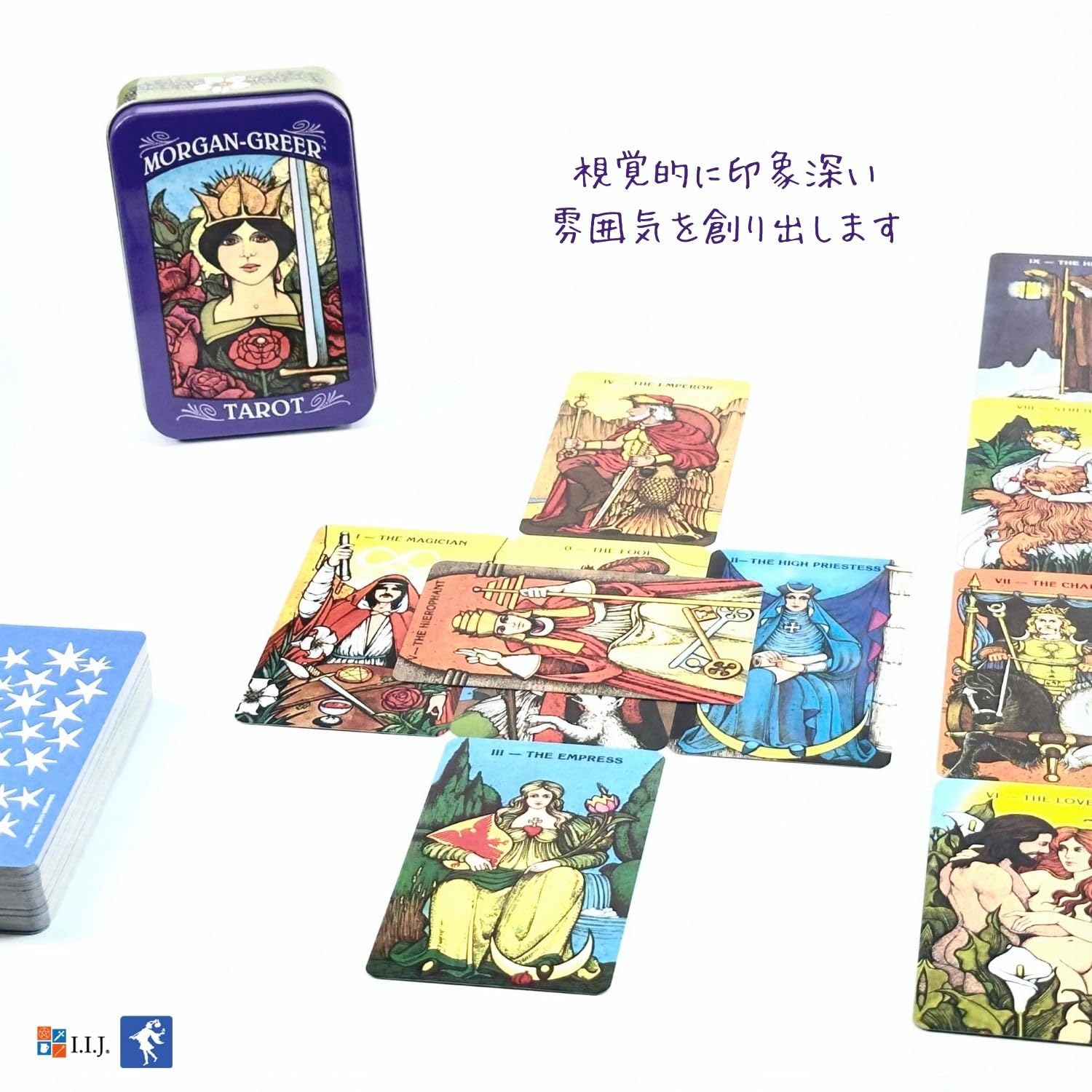 Amazon.co.jp: I.I.J タロットカード モーガン・グリア