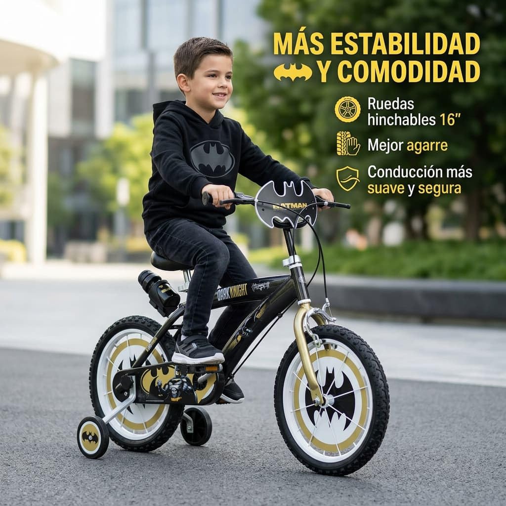 CHILDREN'S BICYCLE 16 TOIMSA TOI16913 BATMAN