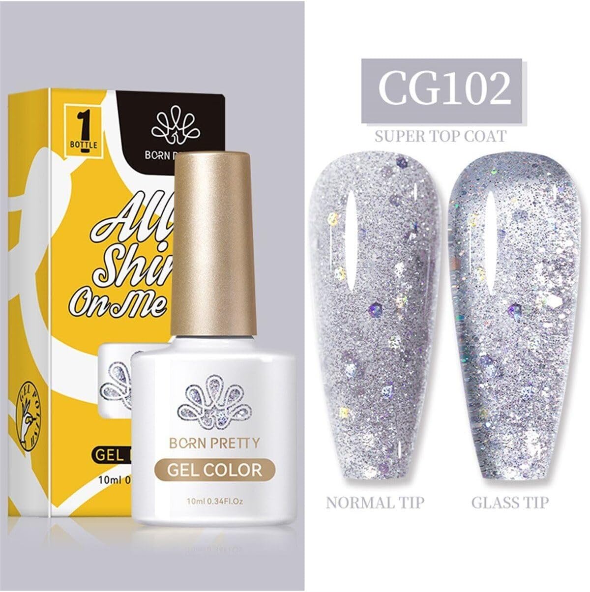 Born Pretty 10 Ml Sılky Whıte Serisi Kalıcı Oje Cg102 (55845) 2705