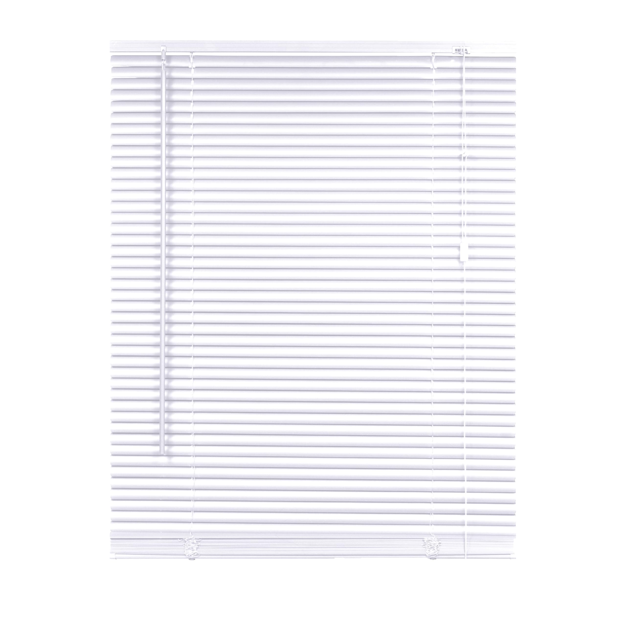 REHAN & CO Custom Made to Measure PVC Venetian Blinds 25mm Thin Slats Shutter Blinds Window Treatments Child Safe Home Office Windows Blind (White, 90W x 150H cm)