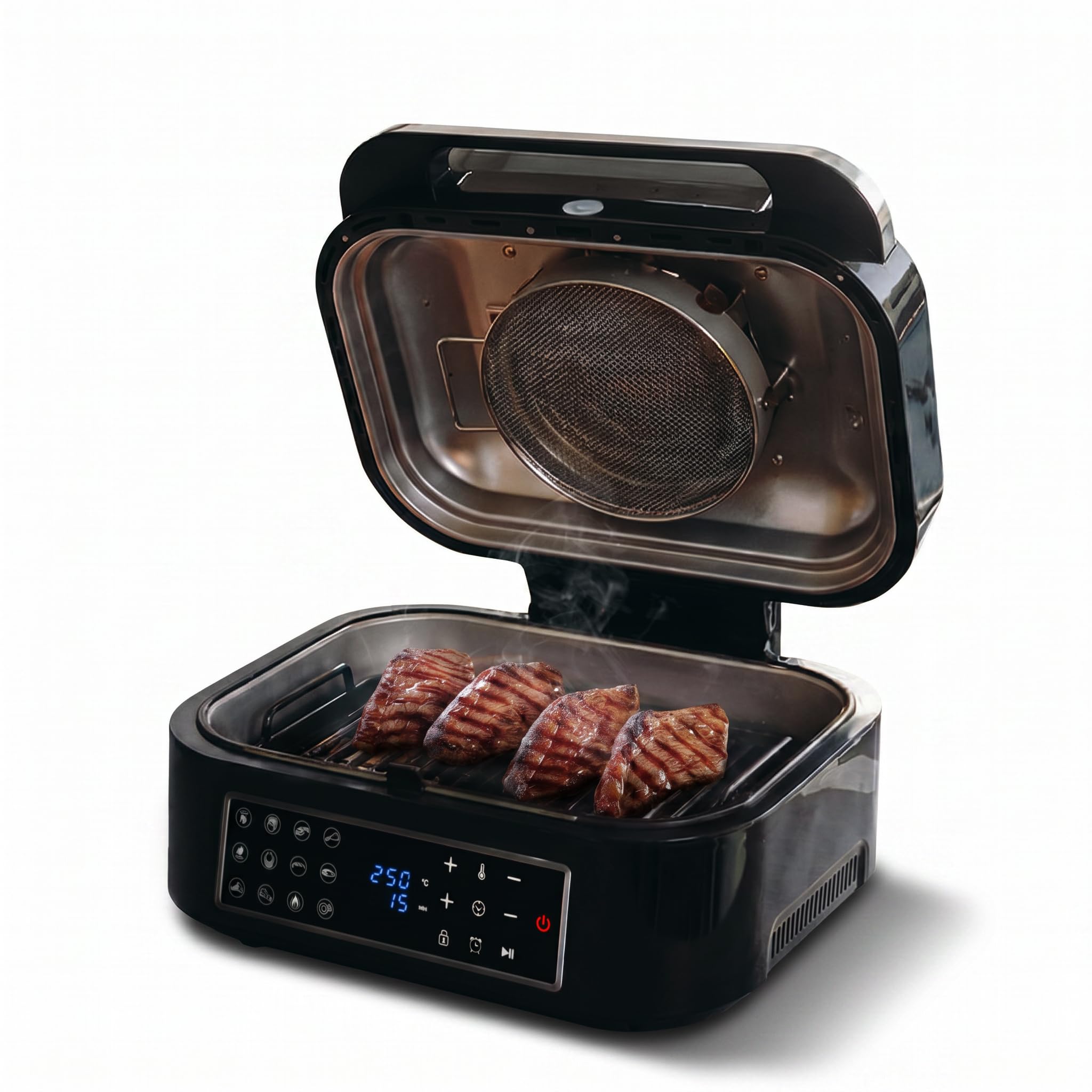 Fritadeira Elétrica Air Fryer 12 Em 1 Barbecue Gallant 6,5L One-Touch GFE06 127V