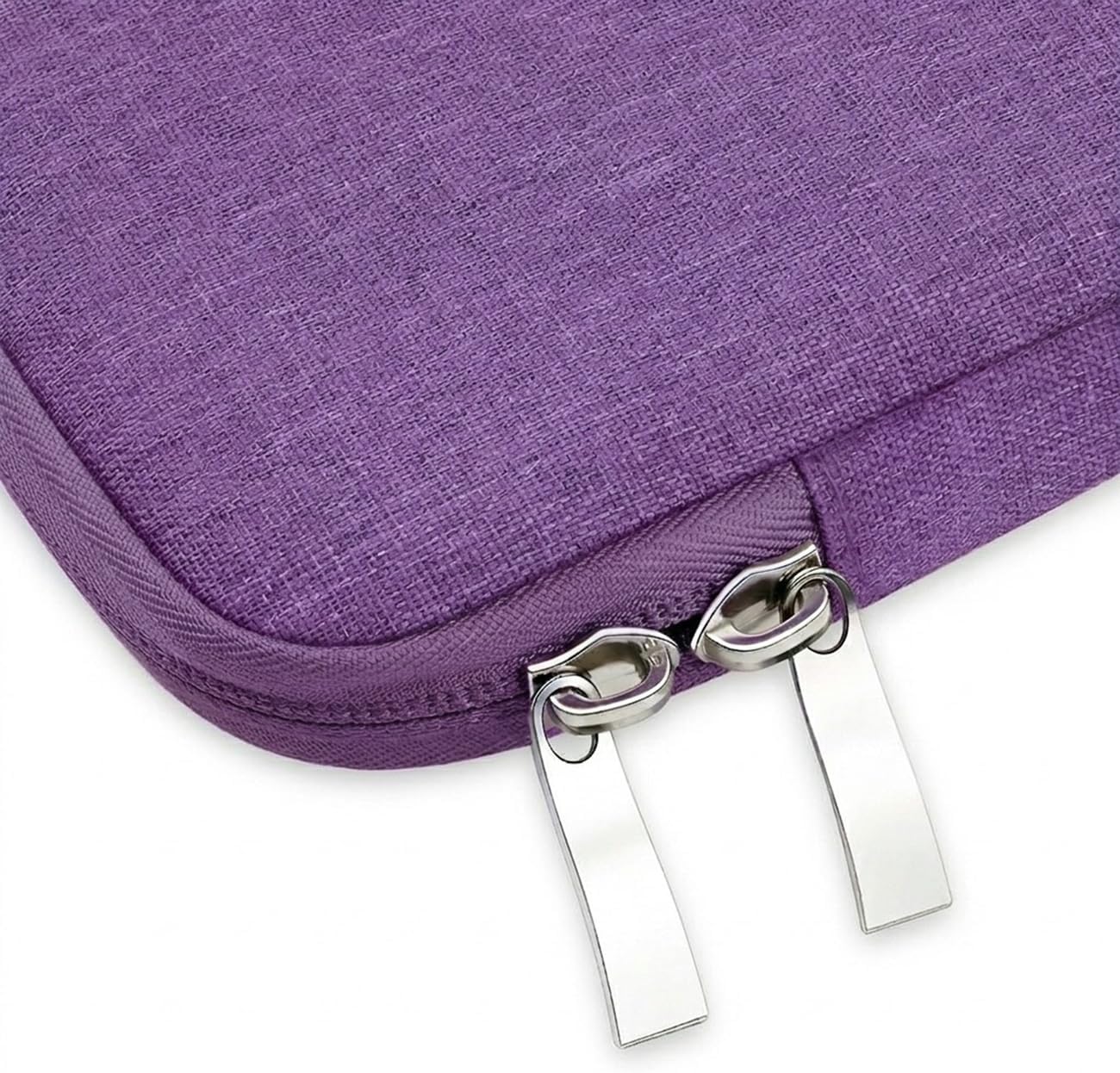 13 Inch Laptop Sleeve Case for MacBook Neo 13'' | Protective with Adjustable Handle Carrying Canvas Bag Accessories for Students Home Office (Purple)
