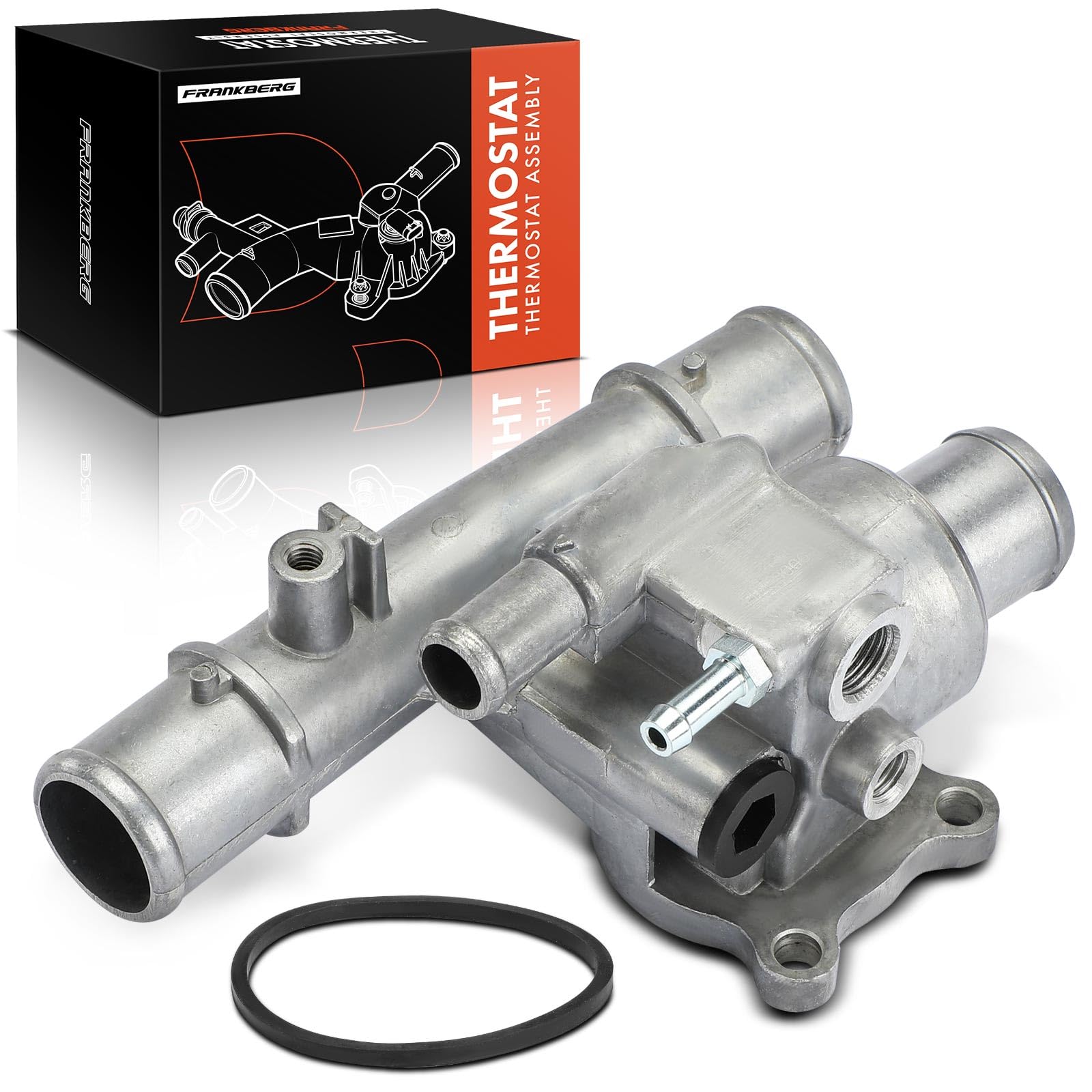 Frankberg Termostato del liquido di raffreddamento regolatore del liquido | Compatibile con: Marea Weekend 185, Fine settimana del Palio 171 173 178 373 374, Brava 182, Delta II 836, Marea 185