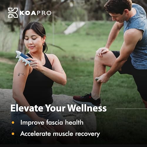Miniatura 6 de KOA Herramienta de masaje Elite Fascia - HUMANTouch 30 - Imita la liberación miofascial natural y alivia la tensión con punto de disparo manual y
