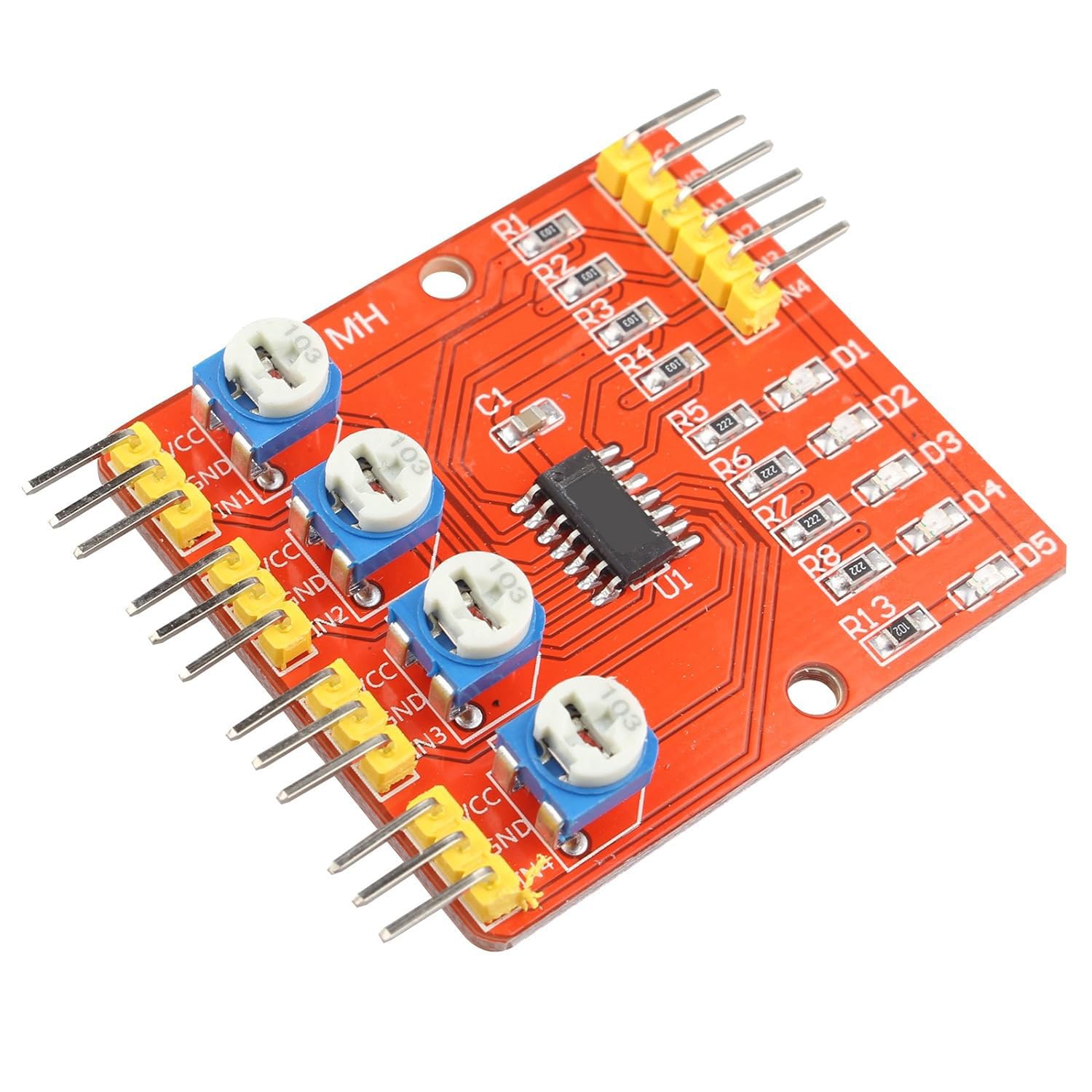 Track Ir IR Infrared Obstacle Avoidance-Line Follower Sensor Module ...