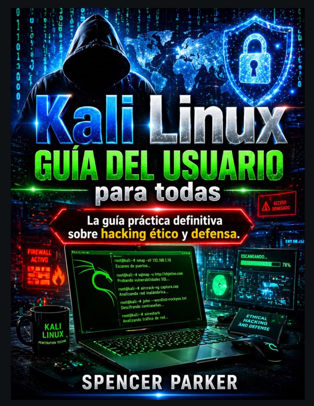 Kali Linux Benutzerhandbuch für alle: Der ultimative Praxisleitfaden für ethisches Hacking und Verteidigung