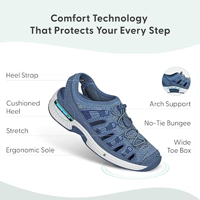 Orthofeet Laguna Orthopedic Women Fisherman Sandals | Adjustable, Sporty, Stretchable & Breathable with Arch Support, Ergonomic Cushioning, Wide Toe Box for Comfort Beach Walking