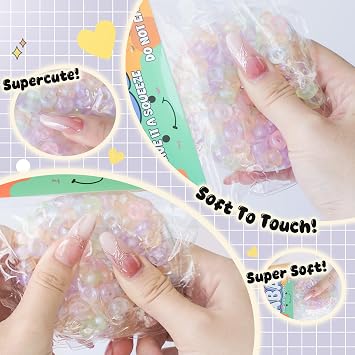 Cruncy Squishy ASMRスクイーズおもちゃ、大人用ストレスボール