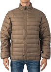 alpine swiss Niko Men's Down Jacket Puffer Coat Packable Warm Insulation & Feather Light Weight