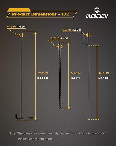 Vista 47 de Gledewen Kit de reemplazo de rodillos de asistencia de elevación de remolque, compatible con kit de asistencia de elevación de portón trasero