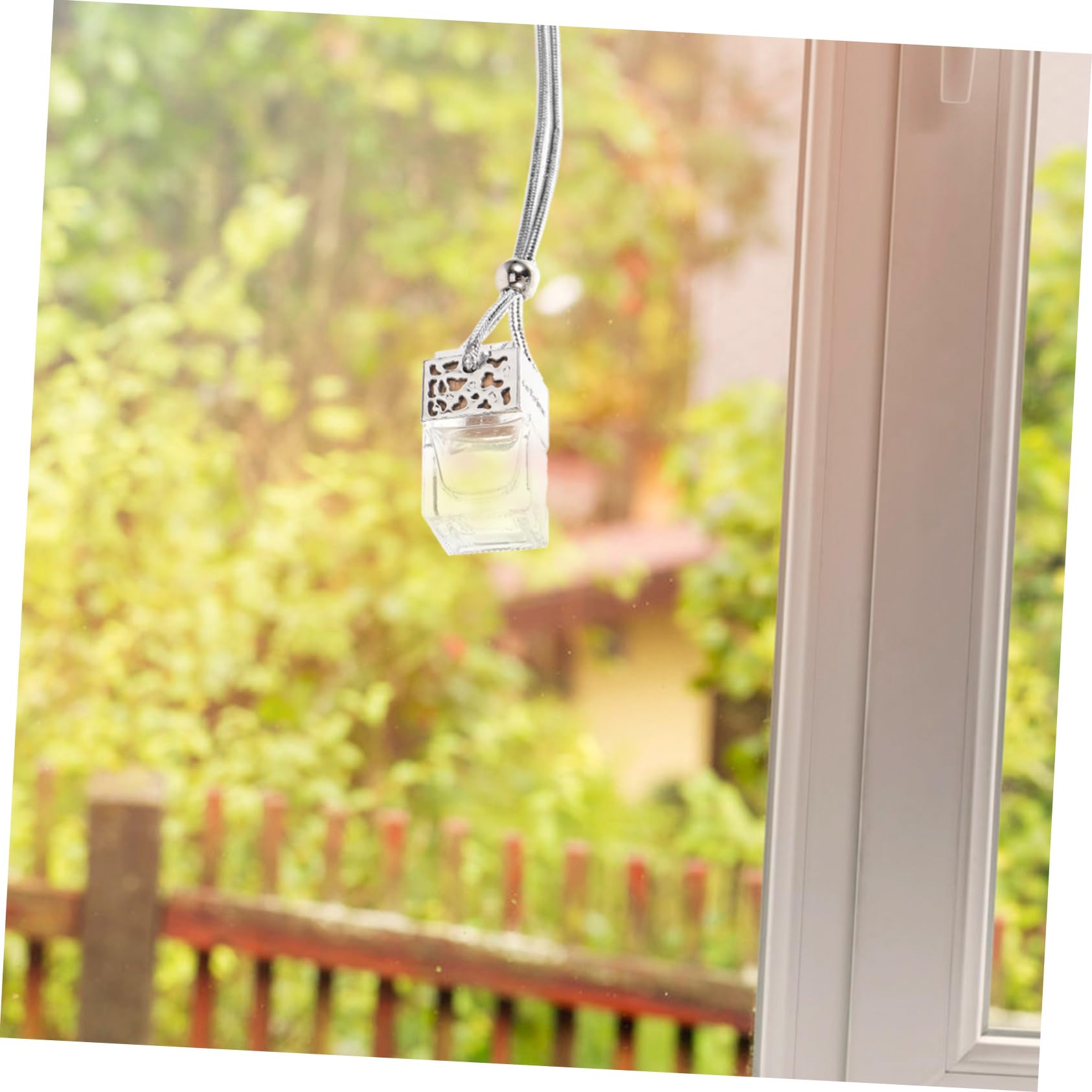 Vaguelly 20 Stück Auto Aroma Diffusor aus Glas 8ml Tragbar und Einfach zu Verstauen Hängende Diffusorflaschen für Fahrzeug und Wohnkultur