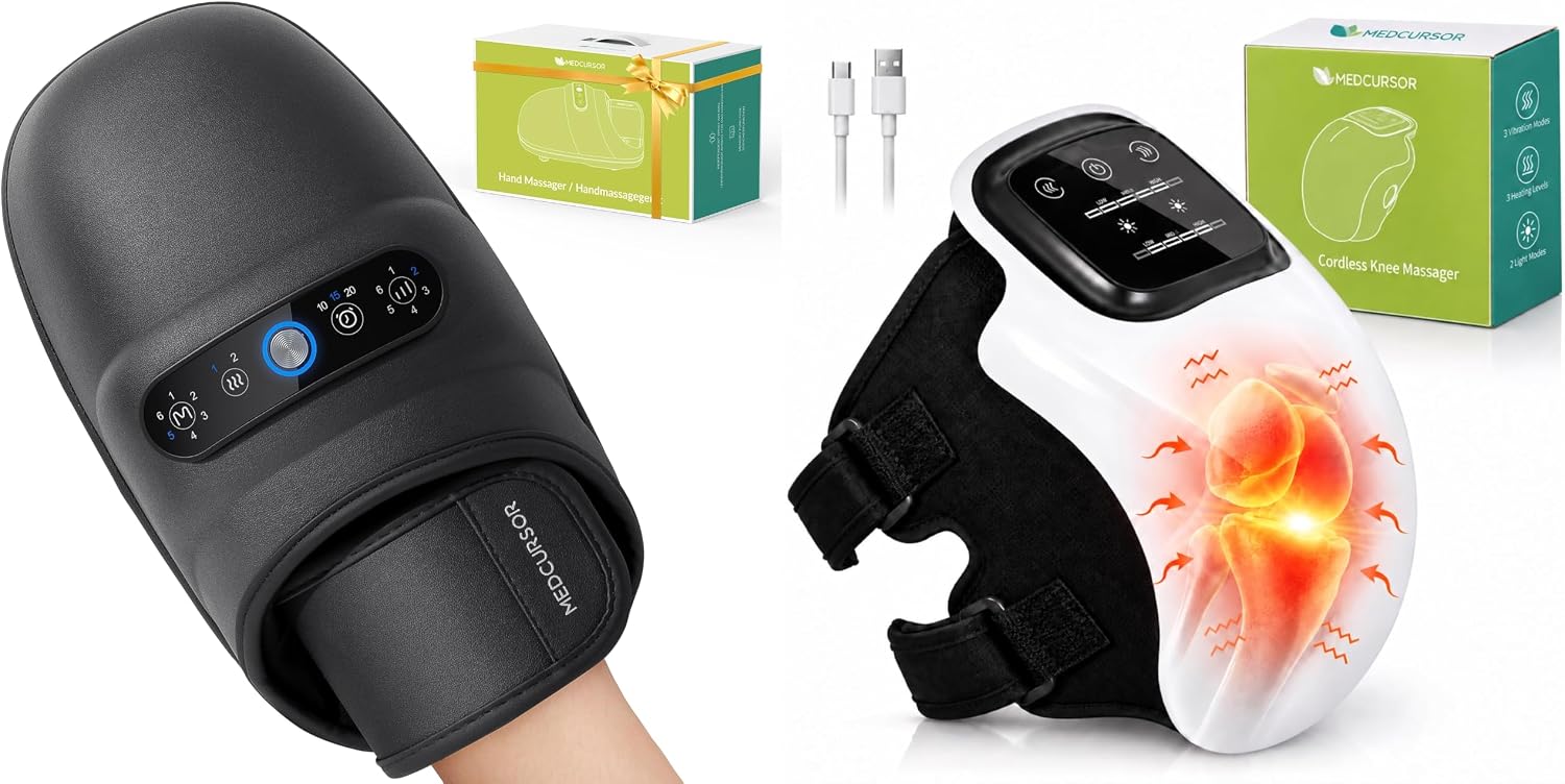 Medcursor Hand Massager & Knee Massager, 2026 Upgraded