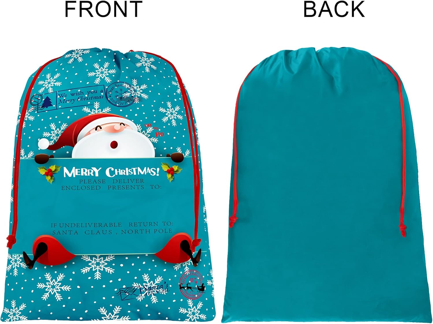 BeeGreen Reusable Grocery Bags with Zipper Storage Pouch 10 Pack，Giant Reusable Gift Bag for Xmas Holiday Presents Birthday Gift Party Favor Wrapping Candy Bag Goodie Bags