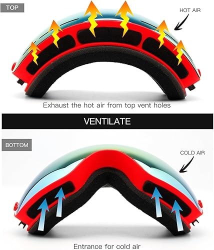 Miniatura 5 de Lentes Juli de esquí para deportes de nieve de invierno con lente antivaho BNC
