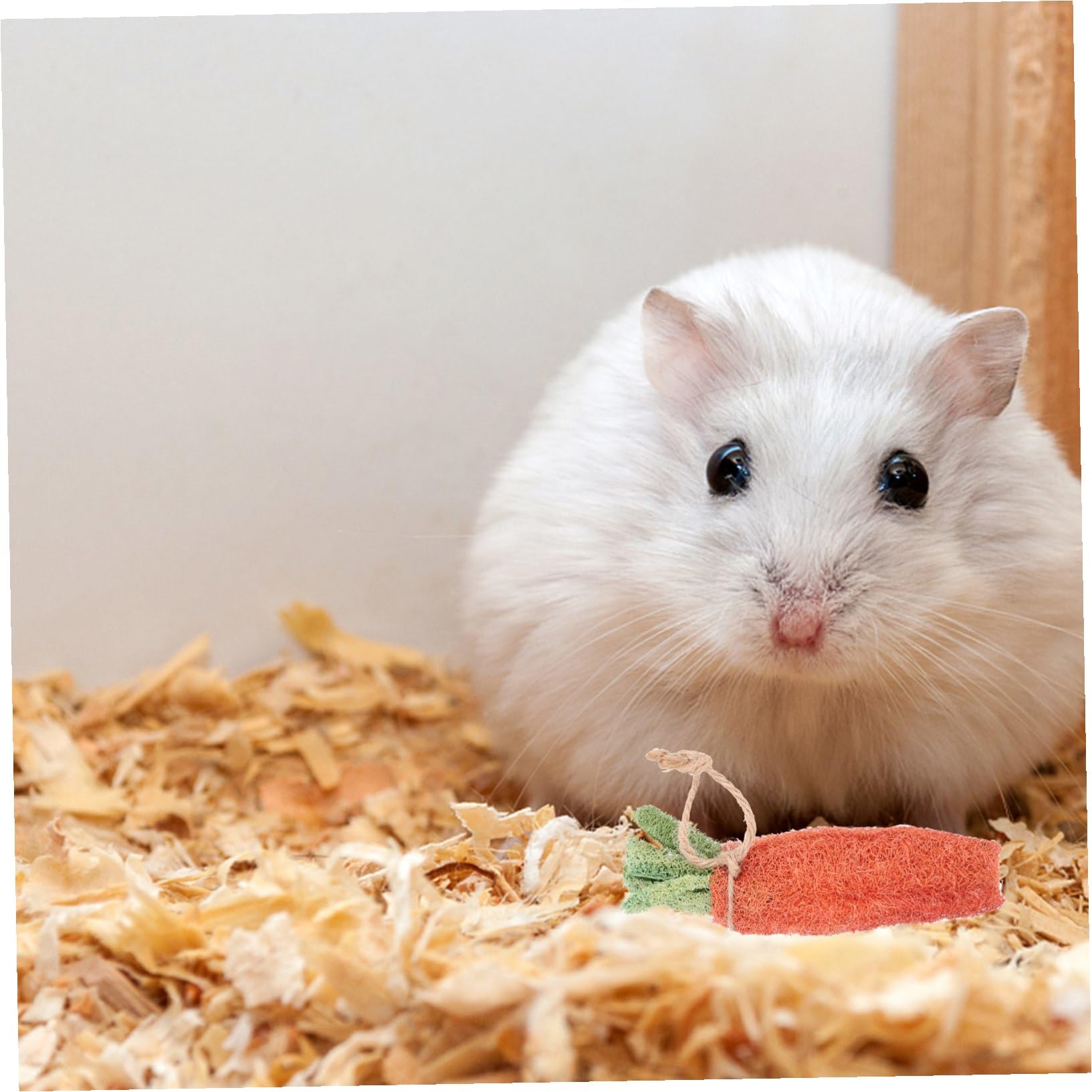 SUPVOX Santé De Votre Animal 8 Jouets Molaires pour Hamster Ensembles De Sûrs pour Oiseaux De Guinée Perroquets Écureuils Hamsters Couleurs Aléatoires