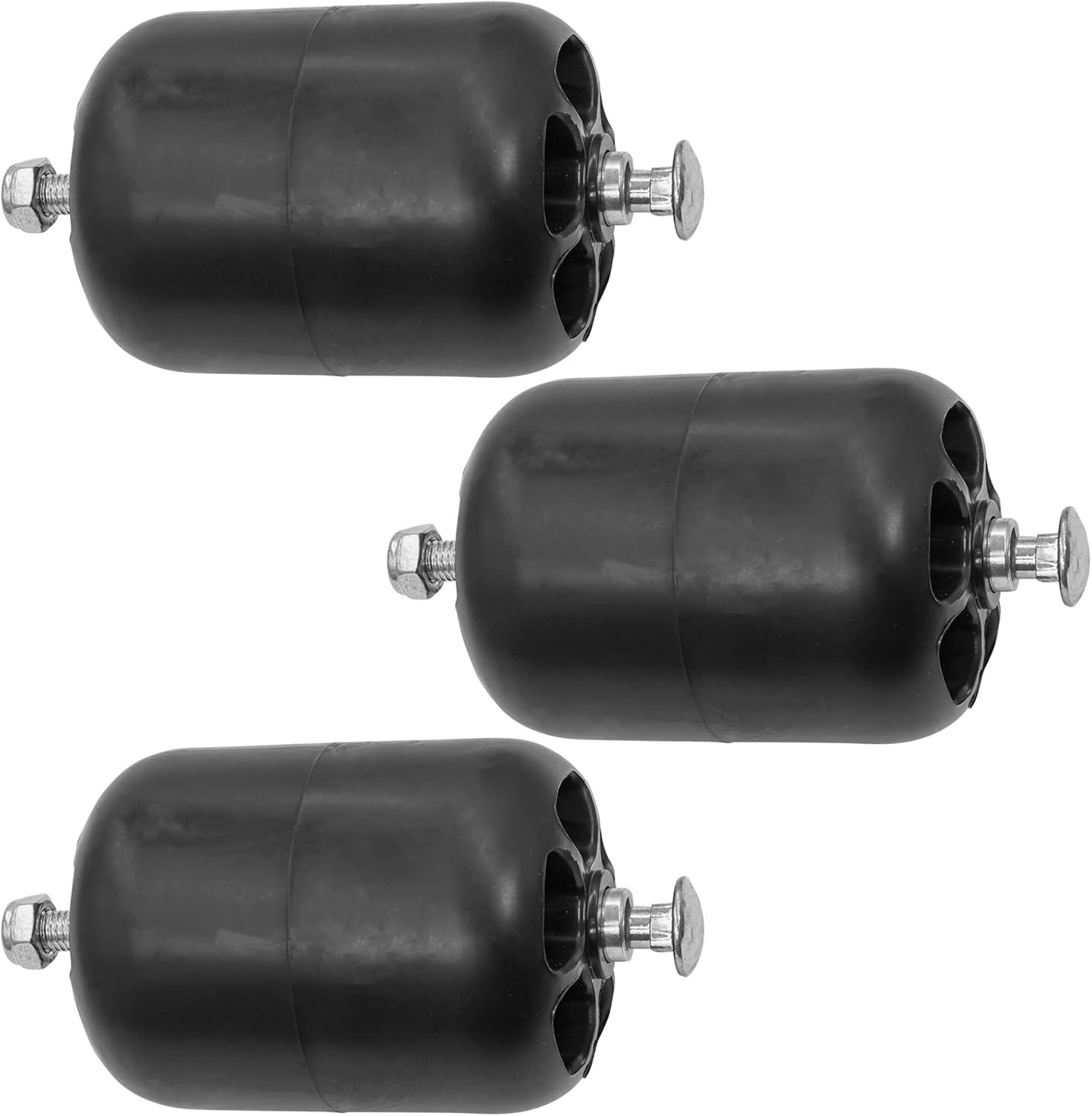 Caltric 48" 54" Deck Wheel Roller Compatible with Hustler Fastrak SDX/Trimstar/Raptor SDX/Qty 3