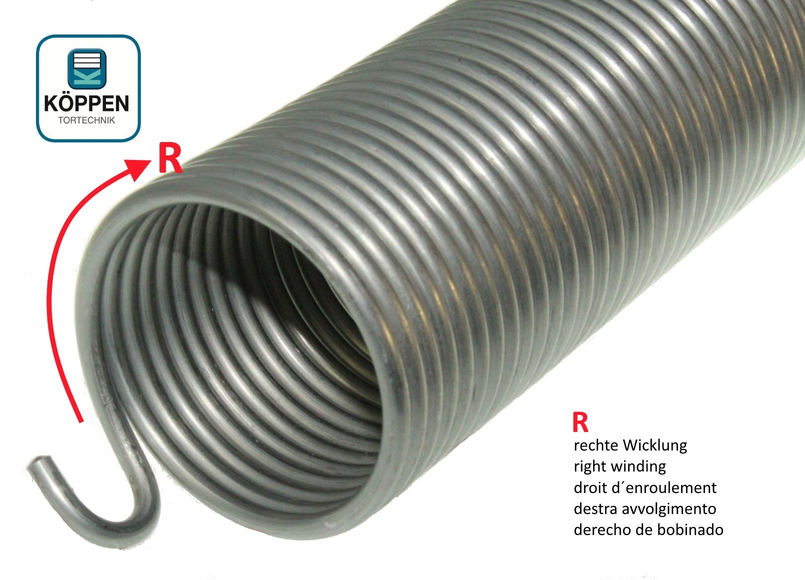 Ressort de torsion R703 correspondant Hörmann R 703 et R 22 et R 23