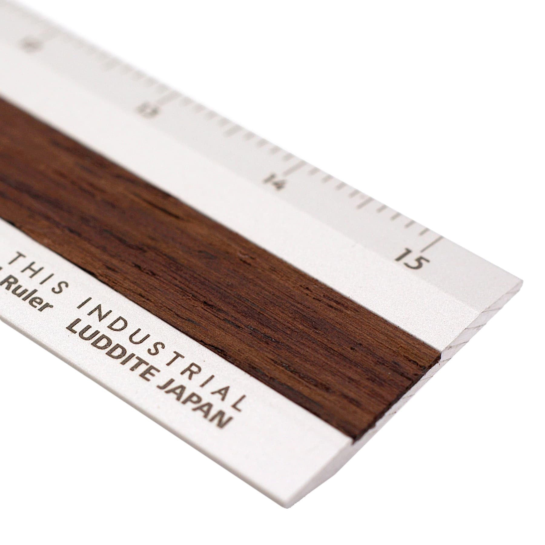 Amazon | ラダイト 定規 Hybrid Ruler Fine Wood SV/インドローズ
