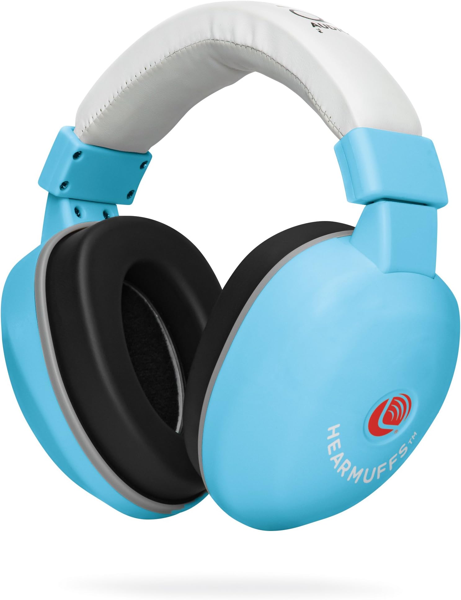 Lucid Audio HearMuffs Baby Hearing Protection (Over-The-Ear Sound Protection Ear Muffs Infant/Toddler/Child) (Pastel Blue), One Size
