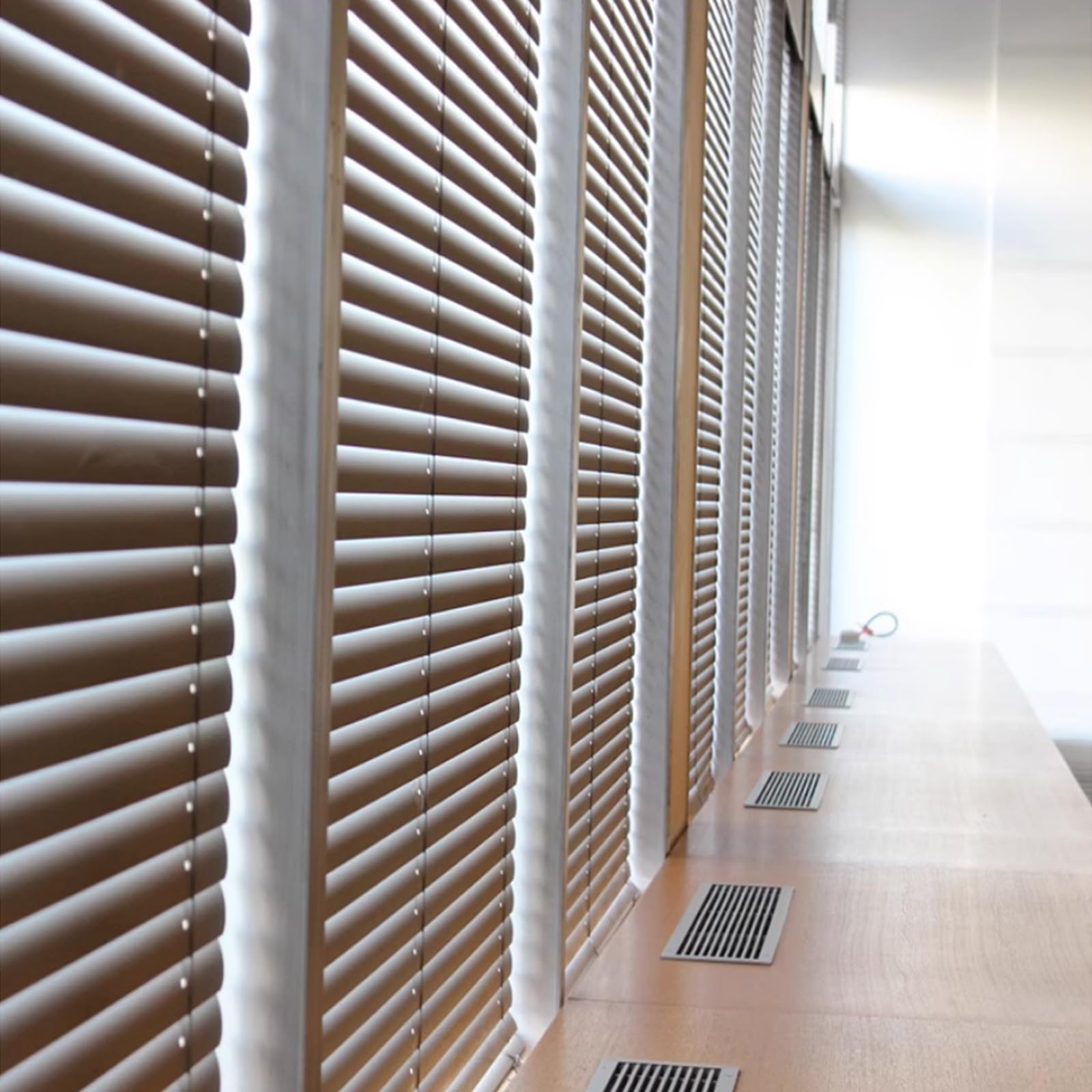Aluminium-Jalousien,Metall-Jalousette Für Fenster,Innen Verdunkelungs-Rollo,Fensterjalousie Lamellen-Rollo,Wasserdicht,Lichtanpassung,Sichtschutz,Anpassbar,Breite x Höhe (155cm x 100cm)