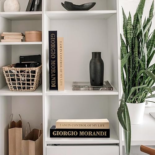 Miniatura 6 de Libros decorativos para decoración del hogar, juego de 2 libros falsos para decoración, caja de almacenamiento de libros falsos que mejora tu mesa