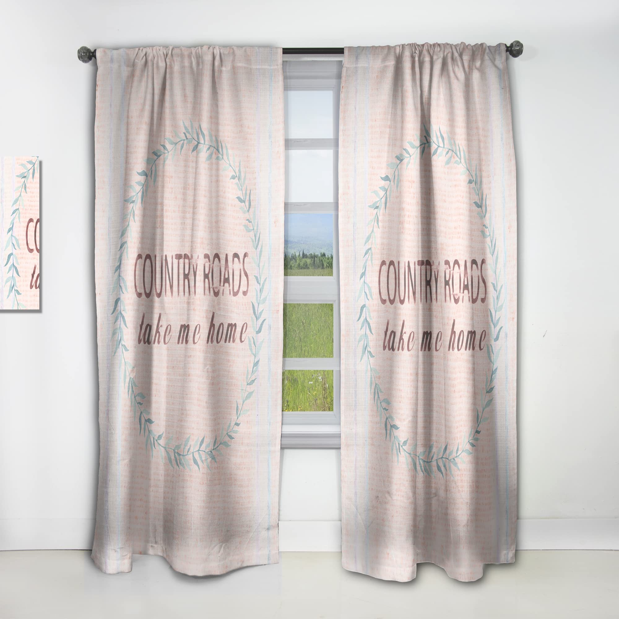 Rideaux Farmhouse Florals XX pour créer une ambiance cottage anglais chaleureuse
