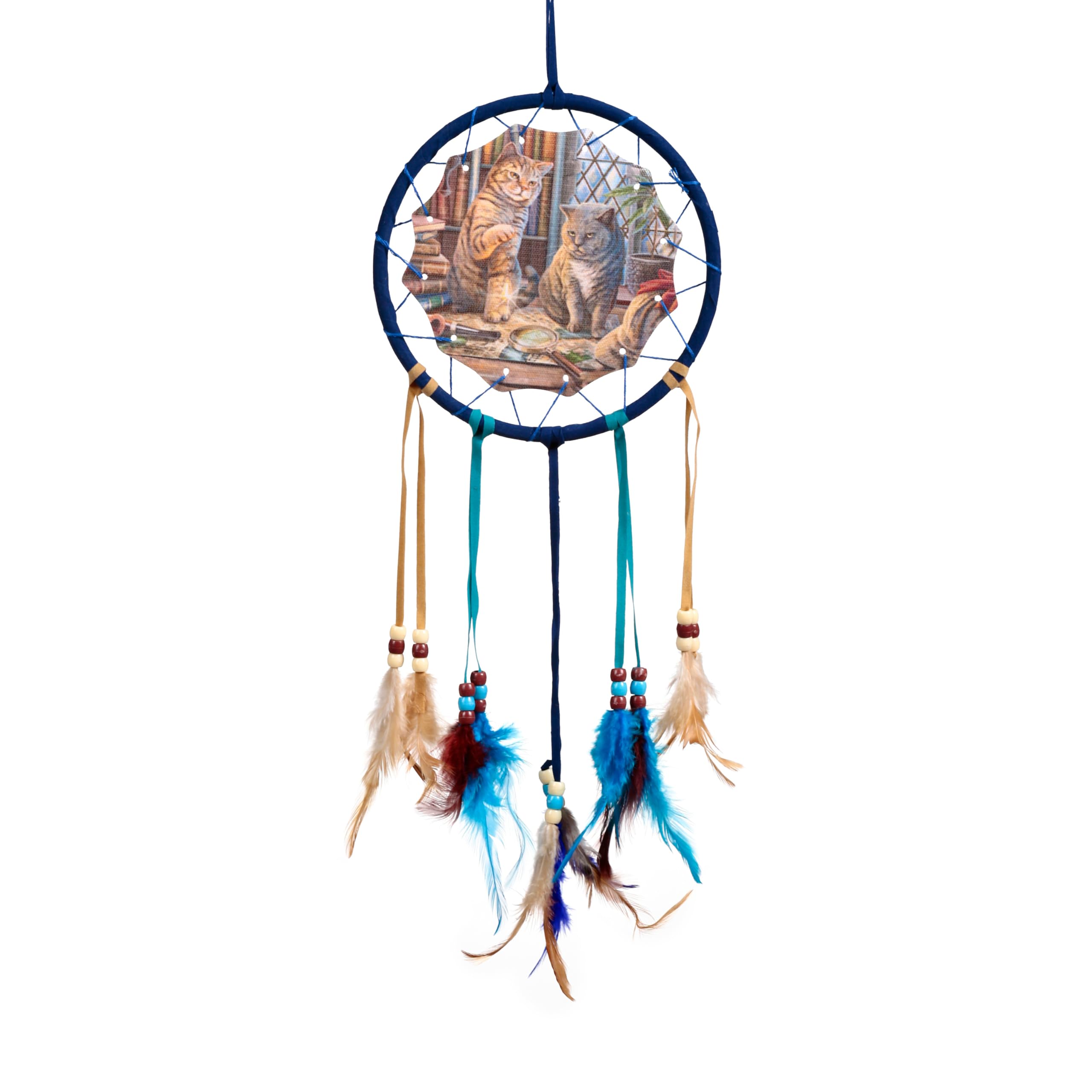 Puckator Lisa Parker Purrlock Holmes Cat Dreamcatcher 16Cm