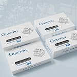 Outemu Keyboard Clickers for 3D Prints,45 Pcs Crystal Blue Keyboard Switch | Hot-swap Pre-Lubred 3-Pin Switches,Office,MX Style Crisp Click Sound for Mechanical Gaming Keyboards & 3D Printed Fidgets