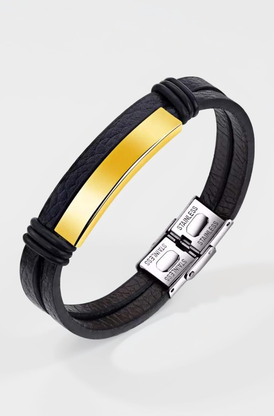 Yellow Chimes Bracelets for Kids | Leather Bracelet for Girls & Boys | Leather Silicon Wristband for Boys & Girls | Unisex Accessory Jewellery | Birthday Gift
