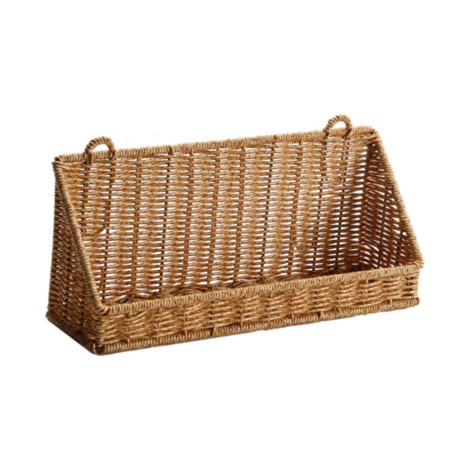 ARTISOUL® Storage Basket Food Bathroom with Adhesive Hooks Wall Hanging Basket Storage M | Household Supplies & Cleaning | Home Organization | Storage Bins & Baskets-image-39