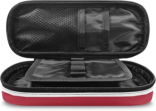 Miniatura 6 de Renewold Estuche para lápices con estampado de bandera estadounidense, para adultos, niños, adolescentes, bolsa para lápices, oficina, universidad,