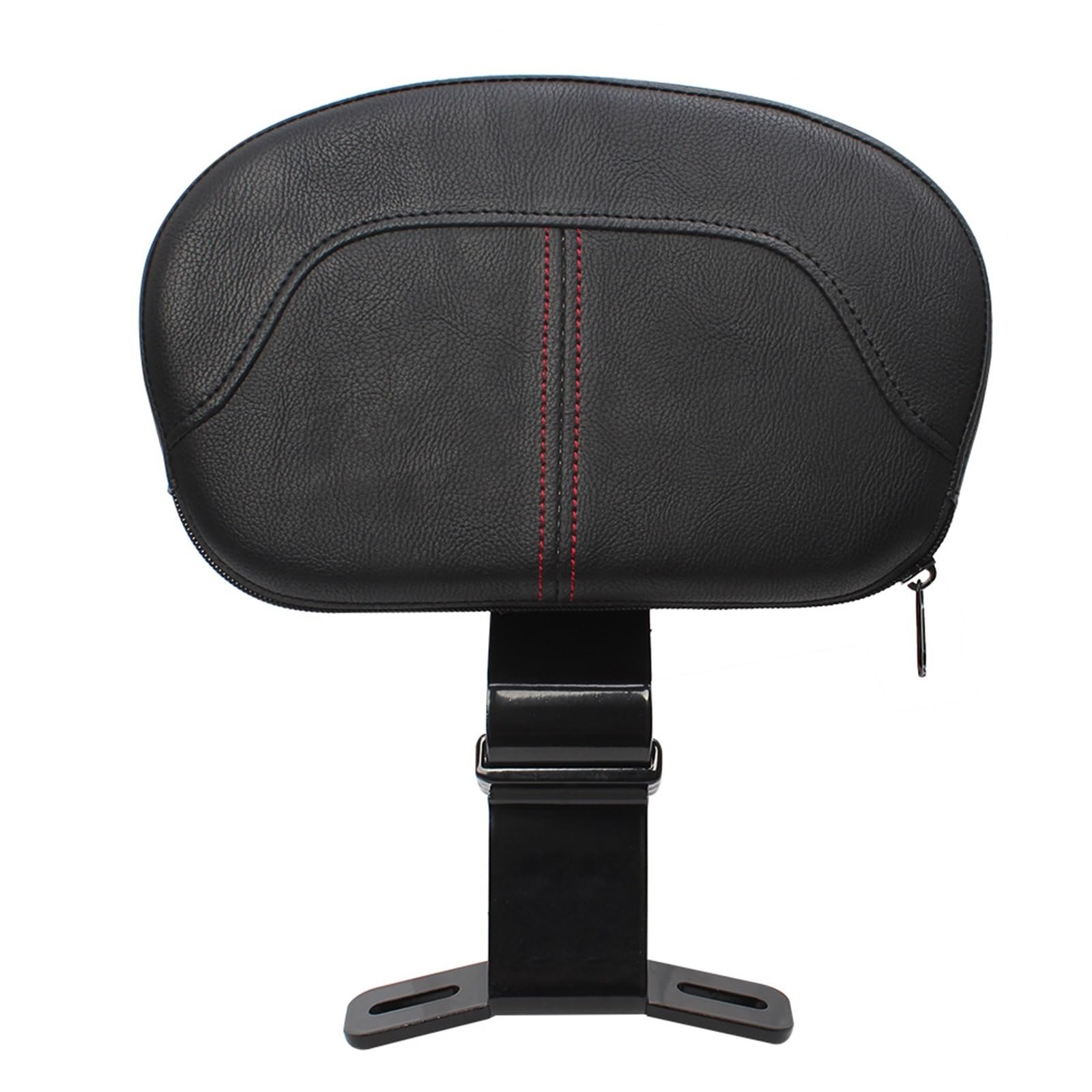 uchwyt pasażera motocykla poręcz Pasuje do Harley Touring CVO Electra Road przemieszczanie się po ulicy King 09-22 PU skórzany zestaw montażowy przedniego oparcia kierowcy Pasuje do kierowcy(Red)