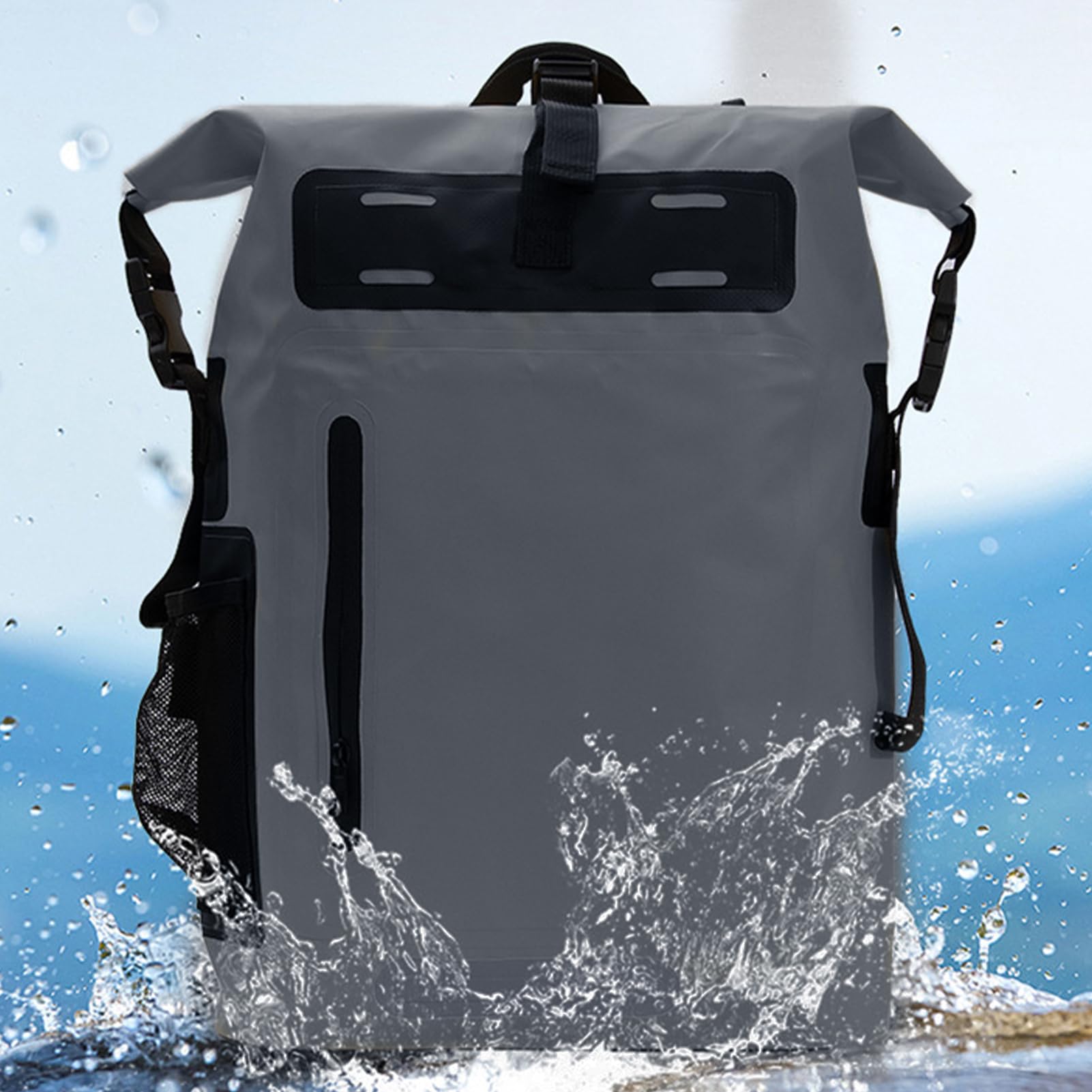 Mochila impermeable genérica - Bolsa de kayak | Bolsas secas en barco | Roll-top de gran capacidad. 25 L Bolsas de Kayakage para